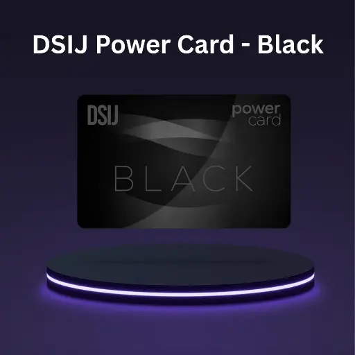 [New Year Edition] DSIJ - Power Card - Black